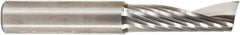 Amana Tool - 1/2" Cutting Diam x 1-5/8" Length of Cut, 1 Flute, Upcut Spiral Router Bit - Uncoated, Right Hand Cut, Solid Carbide, 3-1/2" OAL x 1/2" Shank Diam, 30° Helix Angle - All Tool & Supply