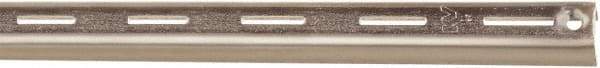 Knape & Vogt - 1,060 Lb Capacity, Anachrome Steel Coated, Shelf Standard Bracket - 36" Long, 11/16" High, 7/8" Wide - All Tool & Supply