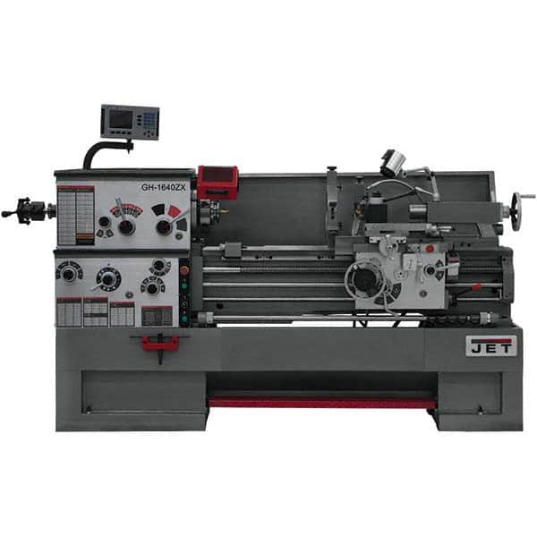 Jet - Bench, Engine & Toolroom Lathes Machine Type: Large Spindle Bore Spindle Speed Control: Geared Head - All Tool & Supply