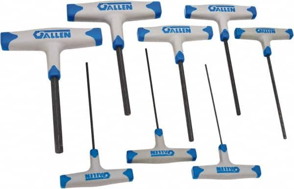 Allen - 8 Piece T-Handle Hex Key Set - All Tool & Supply