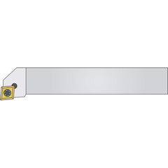 Micro 100 - RH SCLCR 0° Neutral Rake Indexable Turning Toolholder - Exact Industrial Supply