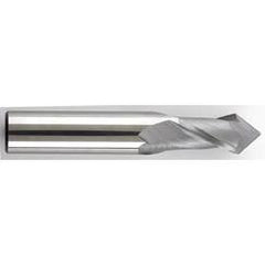 1/4" Dia. - 2-1/2" OAL - Solid Carbide - TiCN - Marxman Drill - Mill SE EM - 2 FL - All Tool & Supply