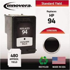 innovera - Black Inkjet Printer Cartridge - Use with HP Deskjet 460c, 5740, 6520, 6540, 6620, 6830, 6840 9800, Officejet H470, 6210, 7210, 7310, 7410, HP Photosmart 2610, 2710, 7850, 8150, B8350, 8450, PSC 1600, 1610, 2350, 2355 - All Tool & Supply