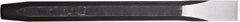 Paramount - 12" OAL x 1/2" Blade Width Cold Chisel - 1/2" Tip, 7/16" Stock, Steel Handle - All Tool & Supply