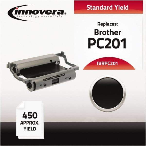 innovera - Black Thermal Print Cartridge Ribbon - Use with Brother MFC-1770, 1780, 1870MC, 1970MC, PPF-1170, 1270, 1270E, 1570MC, 1575MC - All Tool & Supply