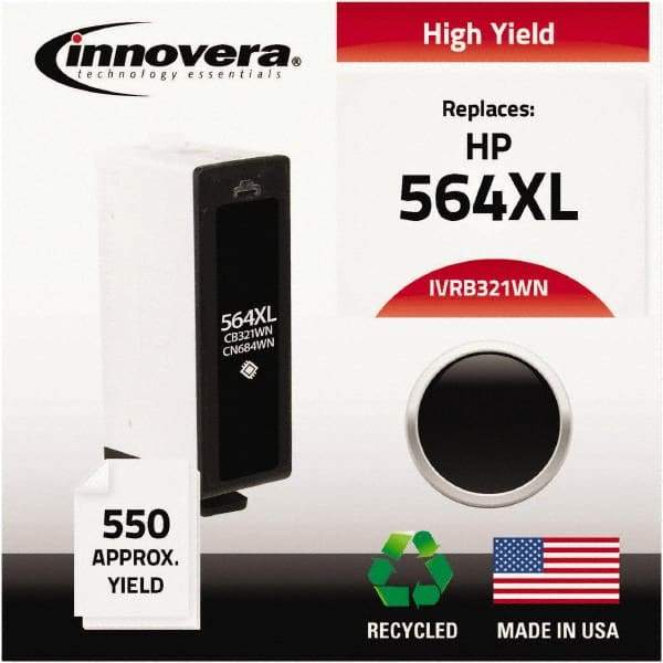 innovera - Black Inkjet Printer Cartridge - Use with HP Color LaserJet 5500, 5550 produces 13,000 pages. - All Tool & Supply