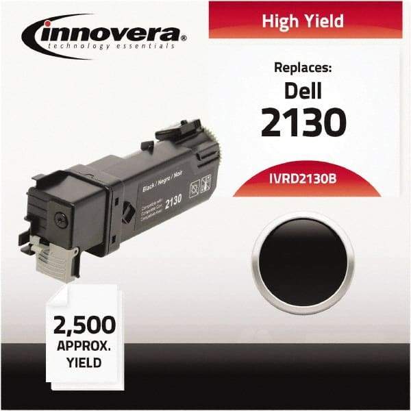 innovera - Black Toner Cartridge - Use with Dell 2130CN, 2135CN - All Tool & Supply