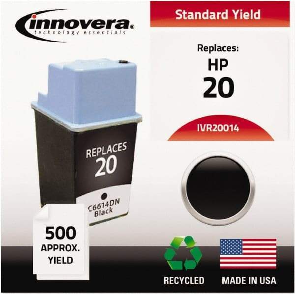 innovera - Black Inkjet Printer Cartridge - Use with HP Deskjet D2530, D2545, D2560, D5560, F4200, F4440, F4480, Photosmart C4640, C4650, C4680, C4795 - All Tool & Supply