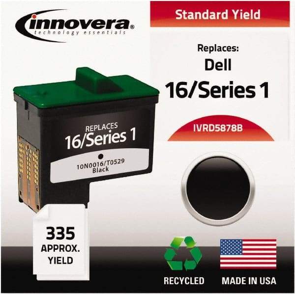 innovera - Black Inkjet Printer Cartridge - Use with Dell 720, A920MFP ( 1) - All Tool & Supply