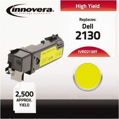 innovera - Yellow Toner Cartridge - Use with Dell 2130CN, 2135CN - All Tool & Supply