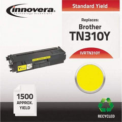 innovera - Yellow Toner Cartridge - Use with Brother DCP-9050CDN, 9055CDN, 9270CDN, HL-4140CN, 4150CDN, 4570CDW, 4570CDWT, MFC-9460CDN, 9465CDN, 9560CDW, 9970, 9970CDW - All Tool & Supply