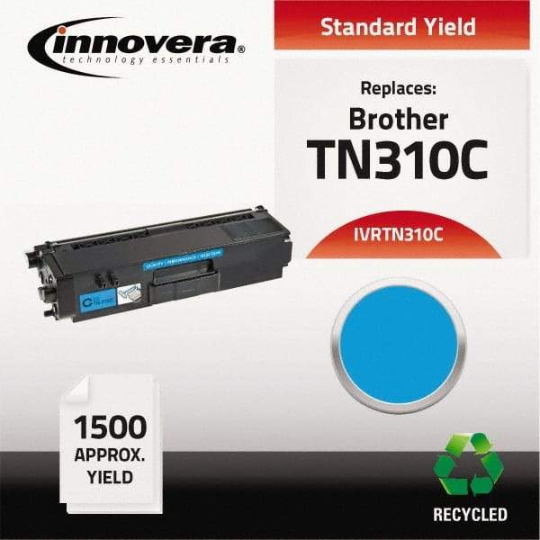 innovera - Cyan Toner Cartridge - Use with Brother DCP-9050CDN, 9055CDN, 9270CDN, HL-4140CN, 4150CDN, 4570CDW, 4570CDWT, MFC-9460CDN, 9465CDN, 9560CDW, 9970, 9970CDW - All Tool & Supply