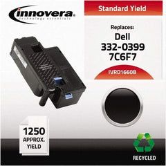 innovera - Black Toner Cartridge - Use with Dell C1660W - All Tool & Supply