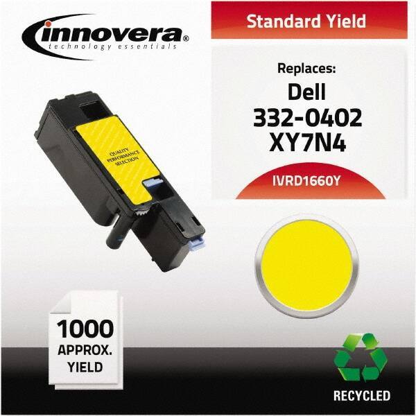 innovera - Yellow Toner Cartridge - Use with Dell C1660W - All Tool & Supply