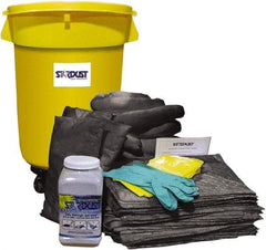 Stardust Spill Products - Spill Clean-Up System Accessory Kit Spill Kit - 32 Gal Mobile Spill Cart - All Tool & Supply