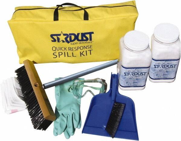 Stardust Spill Products - Spill Clean-Up System Accessory Kit Spill Kit - 2 Gal Tote Bag - All Tool & Supply