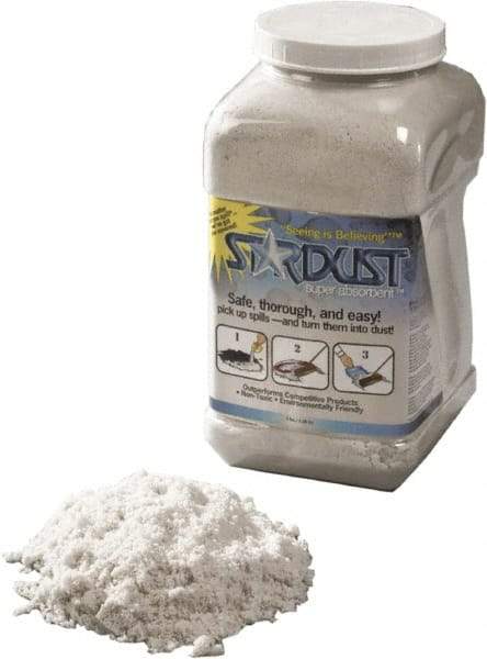 Stardust Spill Products - 3 Lb Jug Amorphous Alumina Silicate Granular Absorbent - Universal Use - All Tool & Supply