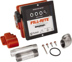 Tuthill - 1" Mechanical Fuel Meter Repair Part - Contains 4 Digit (Gal) Meter, For Use with Pump - FR4210G, FR4410G, FR4204G, FR4210GB, FR4210BGFQ - All Tool & Supply