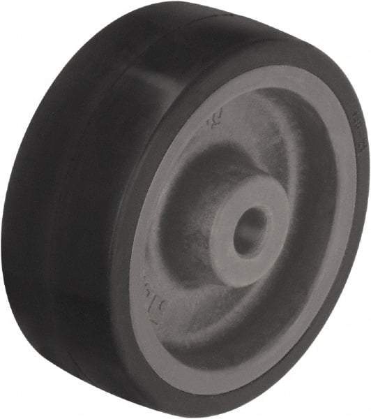 Blickle - 4 Inch Diameter x 1-3/8 Inch Wide, Heat-Resistant Silicone Rubber Caster Wheel - 176 Lb. Capacity, 1/2 Inch Axle Diameter, Plain Bore Bearing - All Tool & Supply