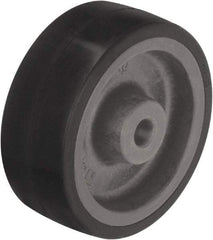 Blickle - 5 Inch Diameter x 1-37/64 Inch Wide, Heat-Resistant Silicone Rubber Caster Wheel - 264 Lb. Capacity, 1/2 Inch Axle Diameter, Plain Bore Bearing - All Tool & Supply