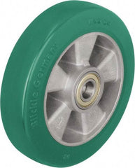 Blickle - 6-1/2 Inch Diameter x 1-31/32 Inch Wide, Polyurethane-Elastomer Blickle Softhane Caster Wheel - 1,210 Lb. Capacity, 25/32 Inch Axle Diameter, Ball Bearing - All Tool & Supply