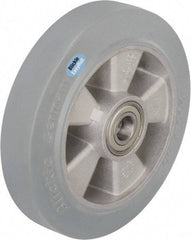 Blickle - 5 Inch Diameter x 1-31/32 Inch Wide, Solid Rubber Caster Wheel - 594 Lb. Capacity, 25/32 Inch Axle Diameter, Ball Bearing - All Tool & Supply