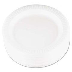 DART - Quiet Classic Laminated Foam Dinnerware, Plate, 9" Diam, WH, 125/PK, 4 Packs/CT - All Tool & Supply