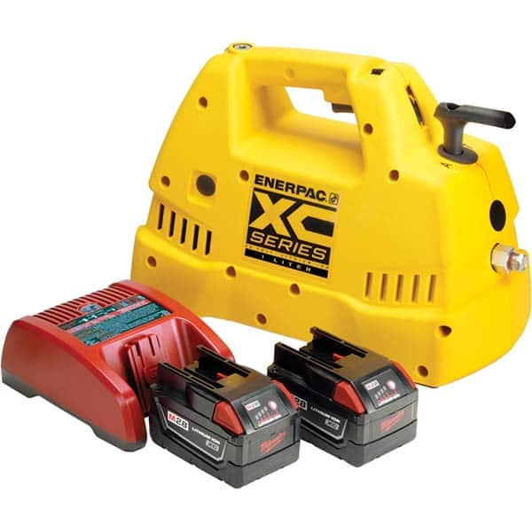 Enerpac - Power Hydraulic Pumps & Jacks Type: Hydraulic Pressure Rating (psi): 10000 - All Tool & Supply