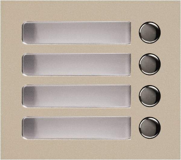 Aiphone - Public Address & Intercom Accessories Type: Four Call Button Panel For Use With: GF and GT Series - All Tool & Supply