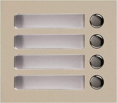 Aiphone - Public Address & Intercom Accessories Type: Four Call Button Panel For Use With: GF and GT Series - All Tool & Supply