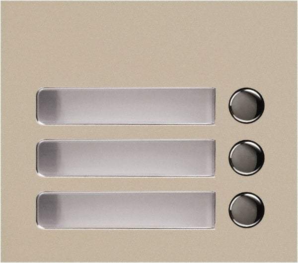 Aiphone - Public Address & Intercom Accessories Type: Three Call Button Panel For Use With: GF and GT Series - All Tool & Supply