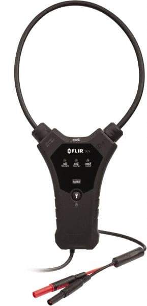 FLIR - Black Electrical Test Equipment Current Probe - Use with Most DMMs and Clamp Meters that use Banana Plugs and Output is a Voltage Signal - All Tool & Supply