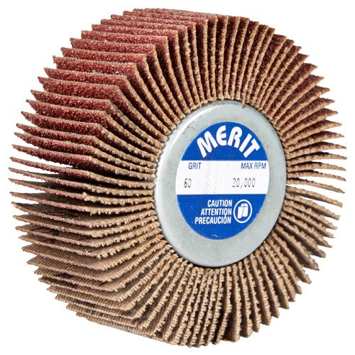 2 1/2″ × 1″ × 1/4″-20 Super Finish Flap Wheel 120 Grit Aluminum Oxide - All Tool & Supply