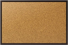 Quartet - 72" Wide x 48" High Open Cork Bulletin Board - Natural (Color) - All Tool & Supply