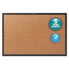 Quartet - Cork Bulletin Boards Style: Open Cork Bulletin Board Color: Natural - All Tool & Supply