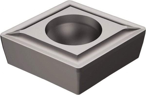 Sandvik Coromant - CCMT21.51 UF Grade 5015 Carbide Turning Insert - Uncoated, 80° Diamond, 1/4" Inscr Circle, 3/32" Thick, 1/64" Corner Radius - All Tool & Supply