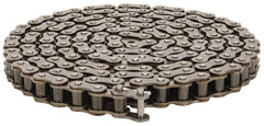 Morse - 3/4" Pitch, ANSI 60, Single Strand Roller Chain - Chain No. 60, 10 Ft. Long, 15/32" Roller Diam, 1/2" Roller Width - All Tool & Supply