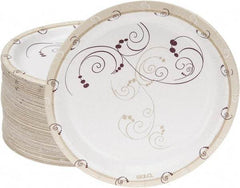 Solo - Solo Polycoated Paper Plates, 6" - Symphony Design - All Tool & Supply