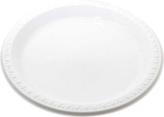 Tablemate Products - Plastic Plates, 9" - White - All Tool & Supply