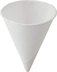 Solo - Solo Conical Paper Cold Cups, 4 oz - White - All Tool & Supply