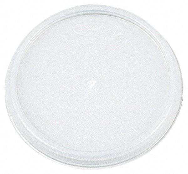 DART - Dart Lids for 8 oz Hot/Cold Foam Cups, Vented - White - All Tool & Supply