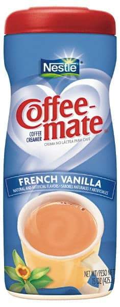 Coffee-Mate - 15 oz French Vanilla Powdered Creamer - Use with Hot Drinks - All Tool & Supply