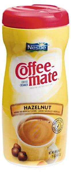 Coffee-Mate - 15 oz Hazelnut Powdered Creamer - Use with Hot Drinks - All Tool & Supply