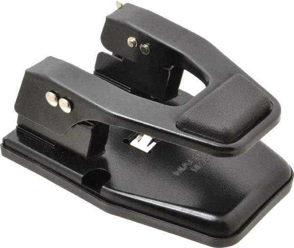 Master - Paper Punches Type: 40 Sheet HD 2-Hole Punch Color: Black - All Tool & Supply