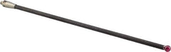 Renishaw - 0.24 Inch Ball Diameter, Carbon Fiber Stem, M4 Thread, Ruby Point Ball Tip CMM Stylus - 7.4213 Inch Working Length, 0.1772 Inch Stem Diameter, 7-7/8 Inch Overall Length - All Tool & Supply