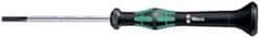 Wera - 1.5mm Blade Width, Precision Slotted Screwdriver - 60mm Blade Length, Round Shank, Ergonomic Handle - All Tool & Supply