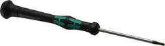 Wera - 2mm Precision Miniature Hex Driver - 2-3/8" Bade Length, Ergonomic with Spinning Cap Handle, 2-3/8" OAL - All Tool & Supply