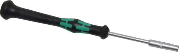 Wera - 5/32" Solid Shaft Precision Nutdriver - Ergonomic Handle, 6-1/4" OAL - All Tool & Supply