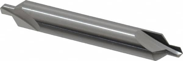 Hertel - #4 Plain Cut 82° Incl Angle Solid Carbide Combo Drill & Countersink - All Tool & Supply