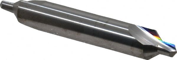 Hertel - #5 Plain Cut 82° Incl Angle Solid Carbide Combo Drill & Countersink - All Tool & Supply